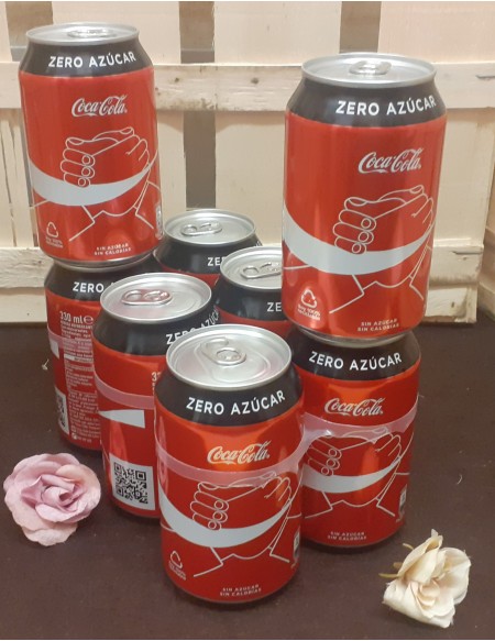 Lata coca-Cola Zero